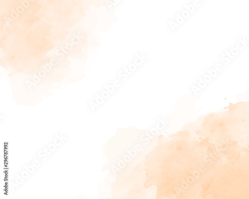 Pink soft watercolor abstract texture. Vector illustration.