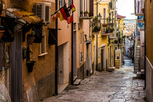 Fototapeta Naklejka Na Ścianę i Meble -  Il centro storico di San Giovanni Rotondo
