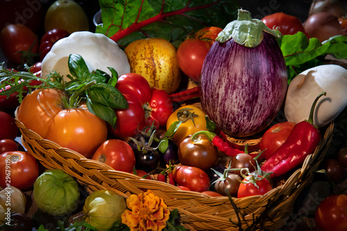 Verduras de granjas agroecologicas.