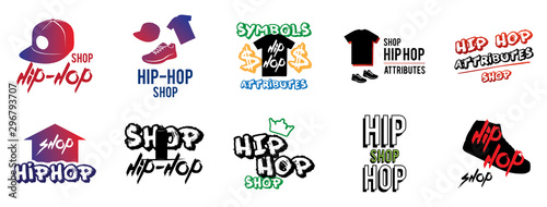 Vector logo for hip hop clothing store, things