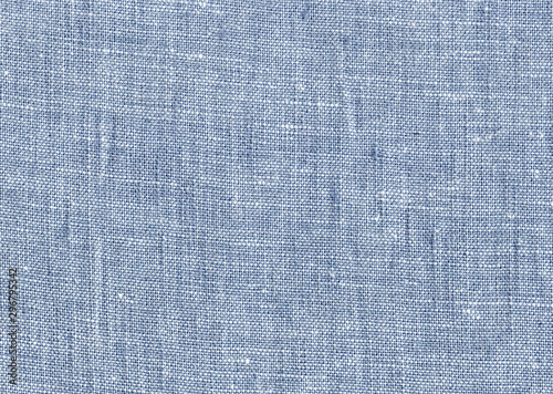 Delicate blue linen fabric with visible weave texture. High resolution