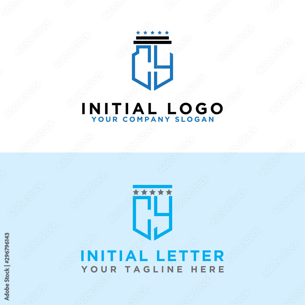 Inspiring logo design Set for companies from the initial letters CY logo icon. -Vectors Inspiring logo design Set for companies from the initial letters CY logo icon. -Vectors