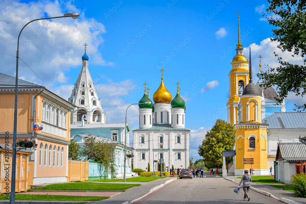 Orthodox Cathedrals in Kolomna old town