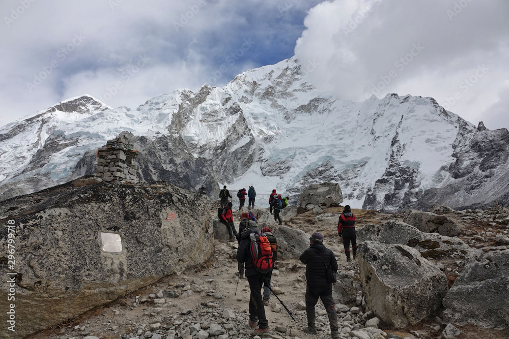 Camp de base de l'Everest au Népal