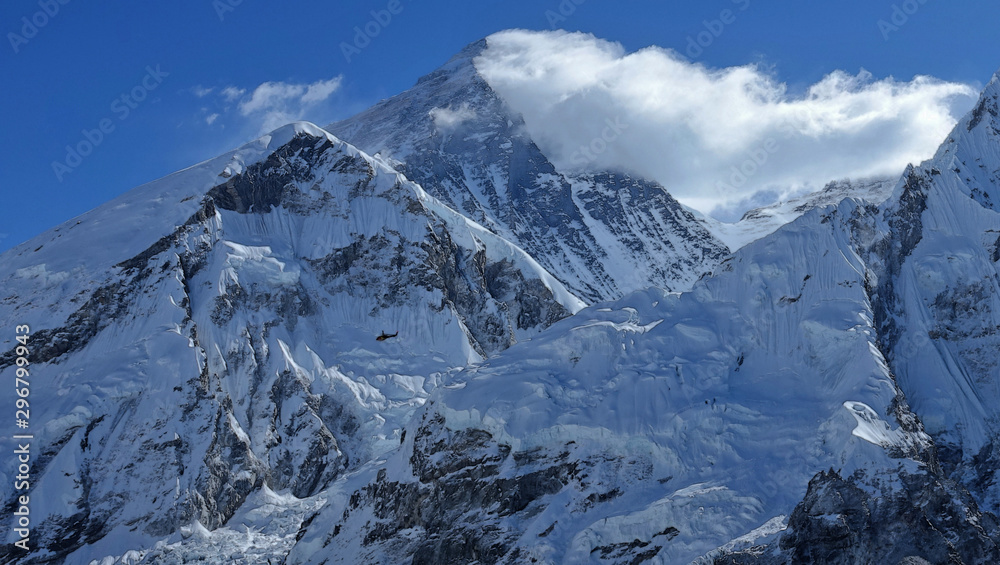 Naklejka premium View of Mount Everest in Nepal