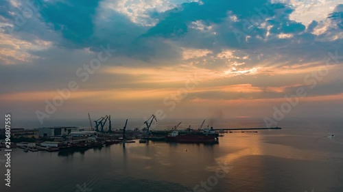 Hyperlapse en puerto de veracruz
