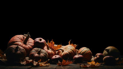 Thanksgiving background. Autumn harvest