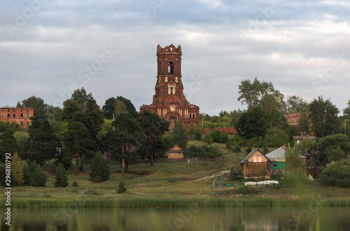 Nikolo-Basukinsky monastery on sysoevskoye reservoir 8 in Russia