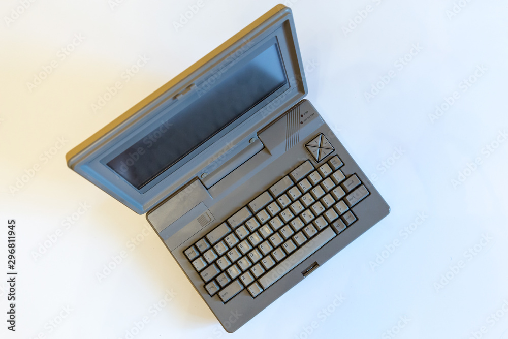 The first laptop model Stock-Foto | Adobe Stock