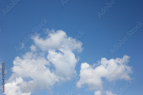 beautiful​ landscape​ blue​ sky​ and​ cloud​y​ in​ winter​ season. 