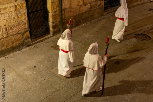 JUEVES SANTO REAL COFRADIA PENITENCIAL CRISTO YACENTE DE LA MISERICORDIA Y DE LA AGONIA REDENTORA SALAMANCA 2018 CASA DE LAS CONCHAS