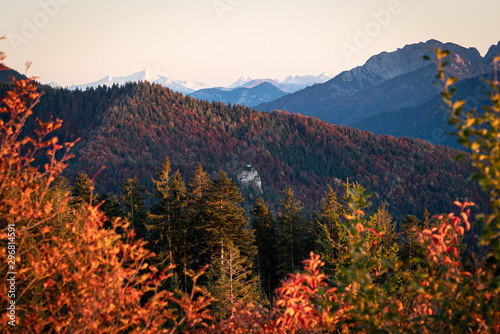 Riederstein im Sonnenuntergang am Tegernsee photo