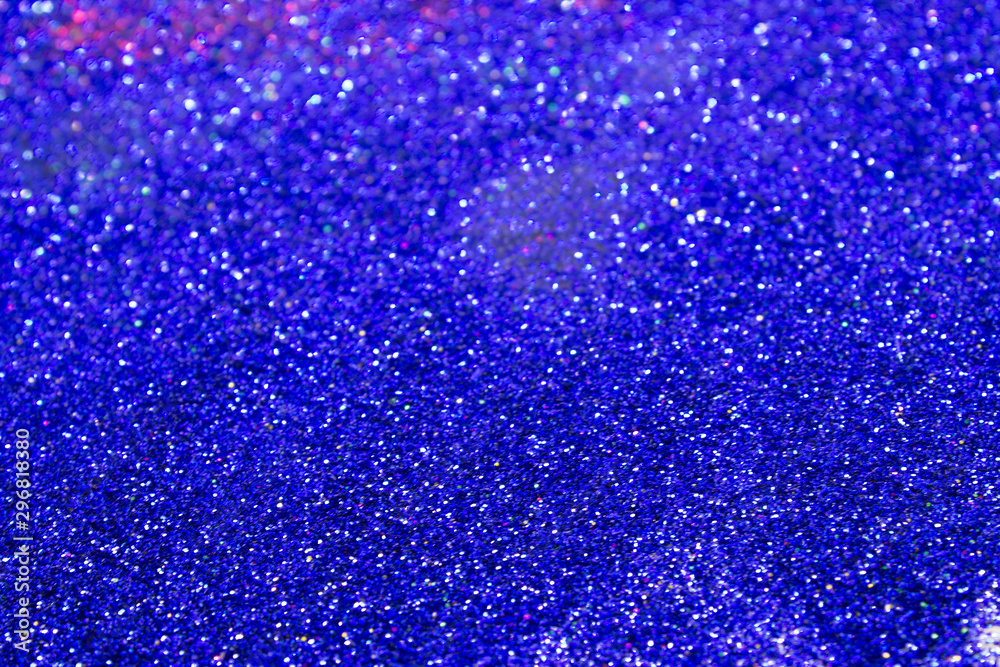 This is a Blue Glitter Background