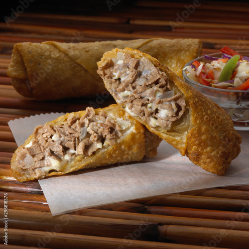 Cheesesteak Eggroll