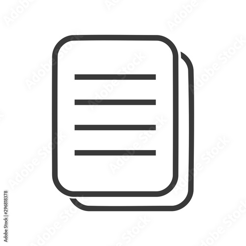 Document File Icon Vector