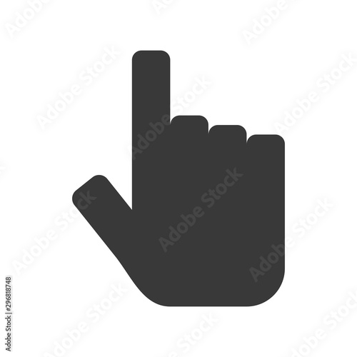 Hand Pointer Icon Vector
