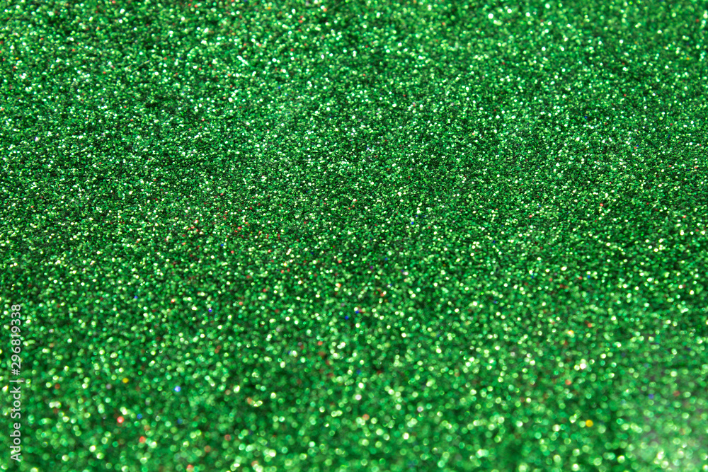 Fototapeta premium This is a Green Glitter Background