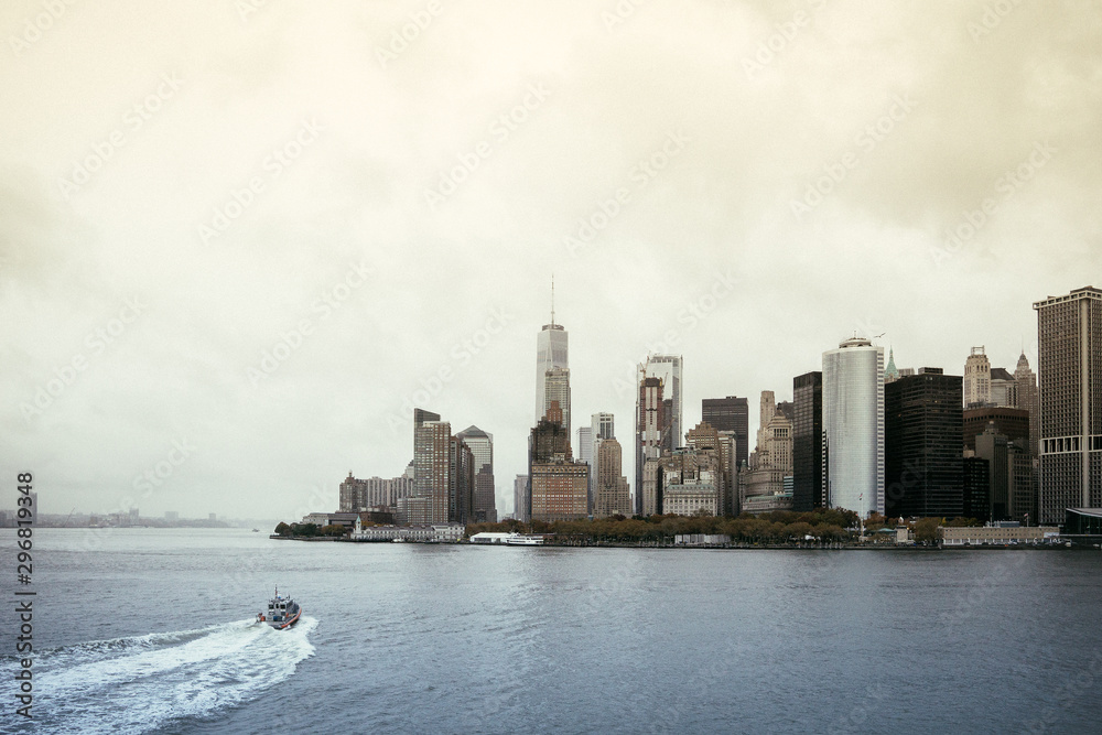 Fototapeta premium new york city skyline