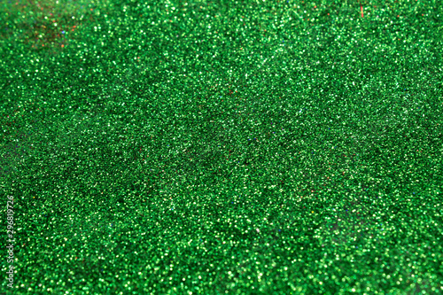 This is a Green Glitter Background