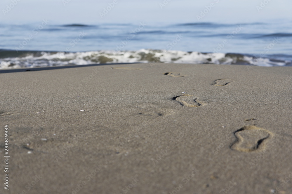 Sea and sand at Mediterranean coast of Italy. Beautiful Toscana Sea and sand at Mediterranean coast of Italy. Beautiful Toscana