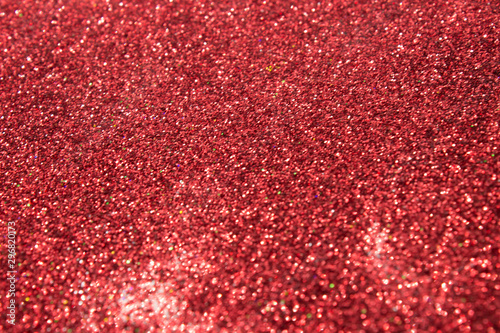 This is a Red Glitter Background