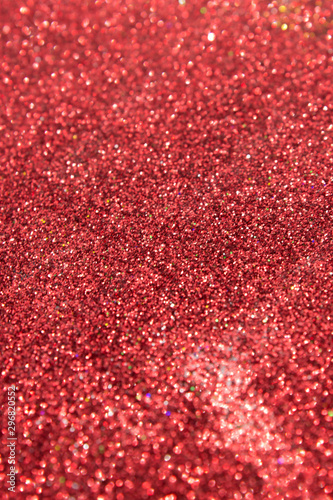 This is a Red Glitter Background
