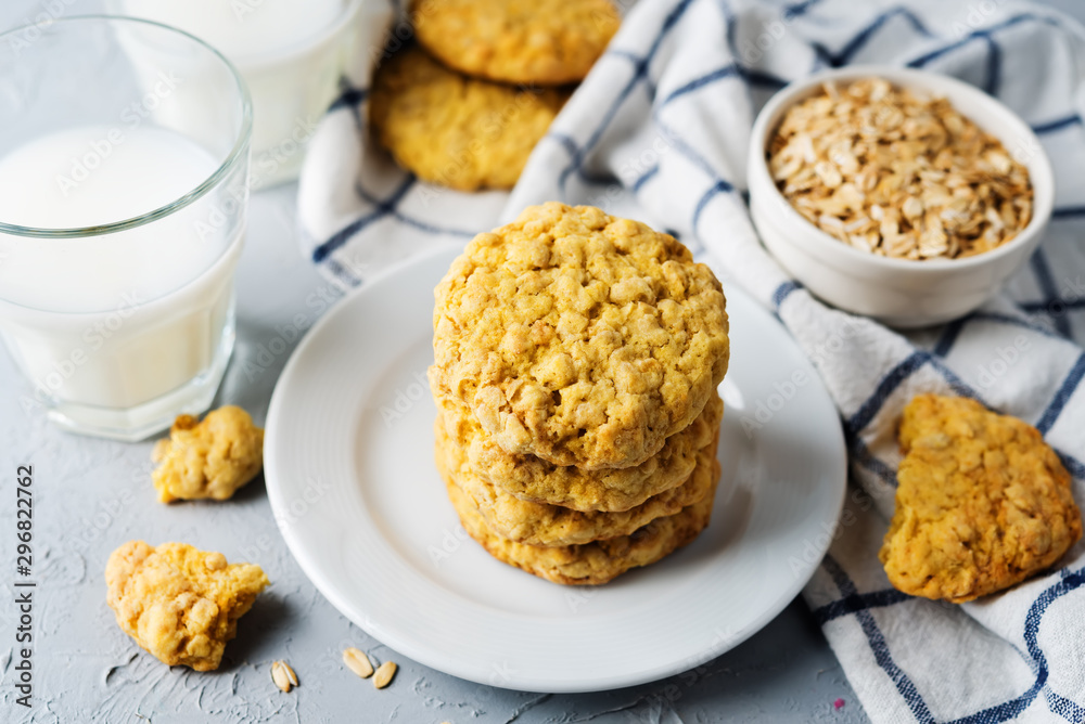 Pumpkin oatmeal cookies Pumpkin oatmeal cookies