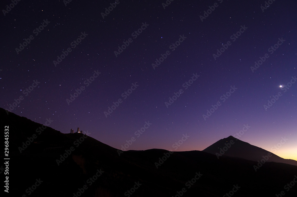 Fototapeta Teide Night