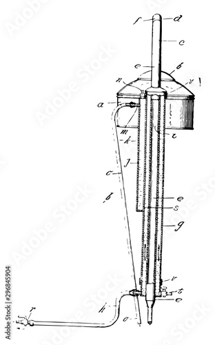 Rounded Handed Design Still vintage illustration