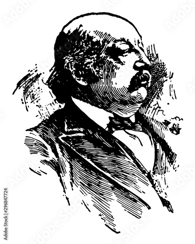 Benjamin F. Butler vintage illustration