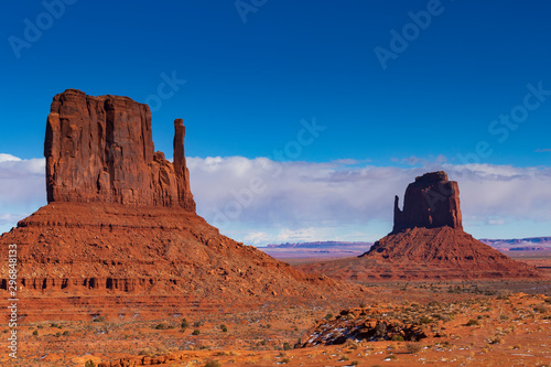 Monument Valley on a sunny day