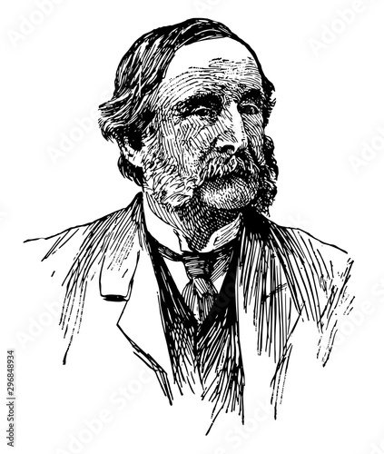 Thomas Wentworth Higginson vintage illustration