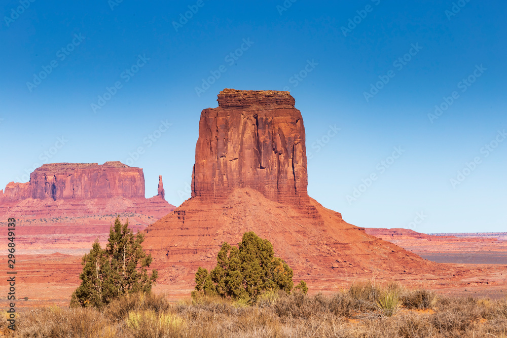 Monument Valley on a sunny day