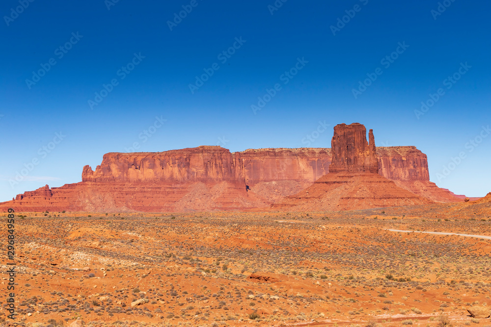 Monument Valley on a sunny day