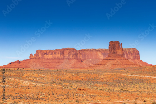 Monument Valley on a sunny day