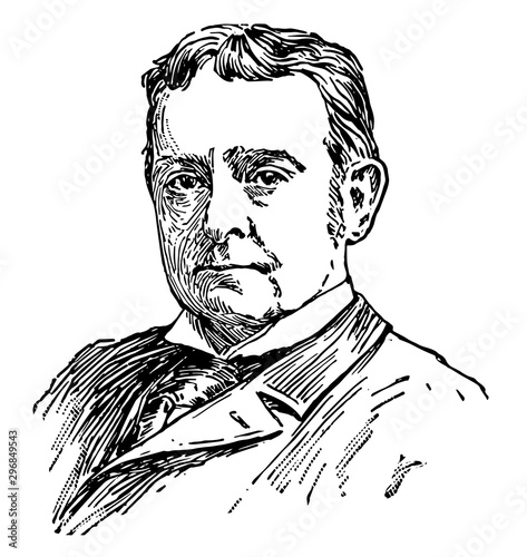Joseph Hodges Choate vintage illustration