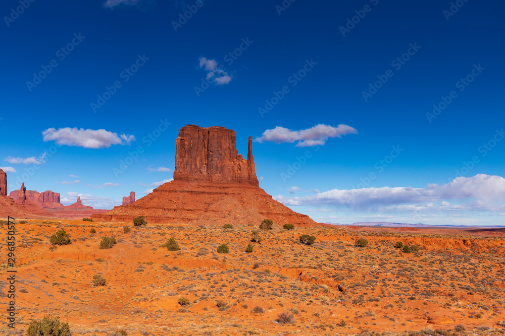 Monument Valley on a sunny day