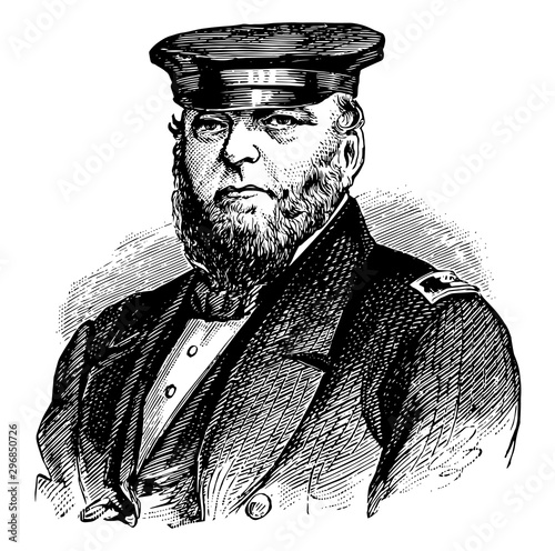 Louis Malesherbes Goldborough vintage illustration