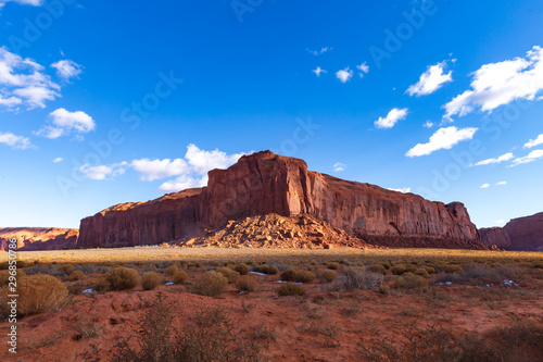 Monument Valley on a sunny day