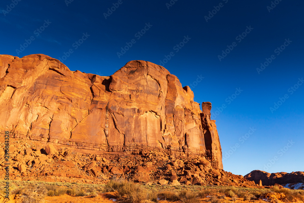 Monument Valley on a sunny day