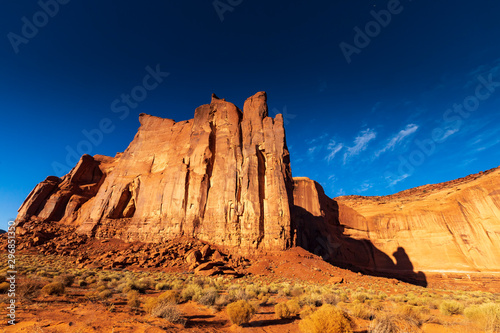 Monument Valley on a sunny day