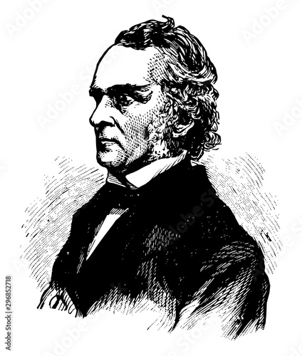 William Alfred Buckingham vintage illustration