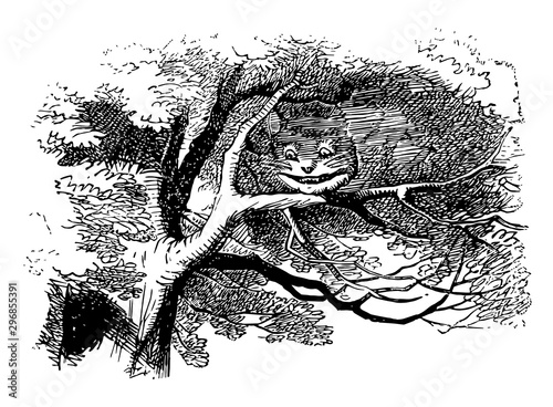 Alice in Wonderland vintage illustration
