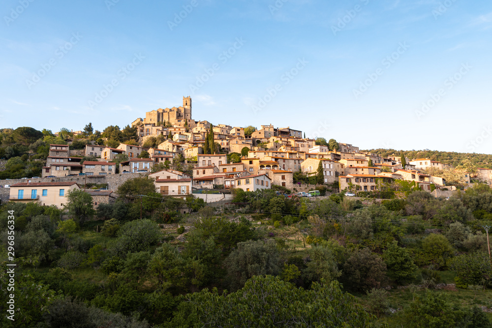 Beautiful village of Eus in the French Pyrenees