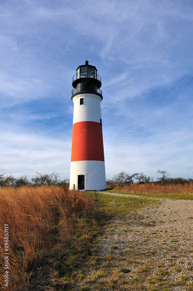 Sankaty Head Light Lighthouse Nantucket Cape Cod Massachusetts