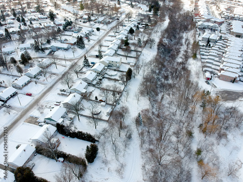 Photography Aerial view of the city