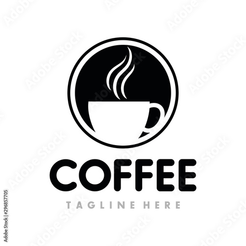 Coffee  Coffe Shop  Cafe Logo Design Inspiration Vector