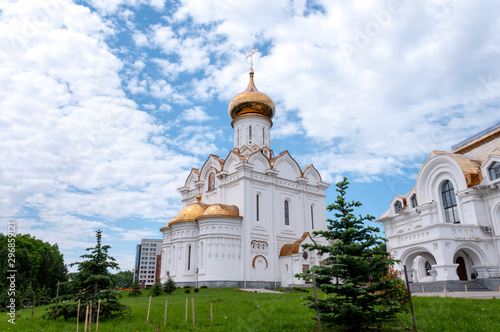 Russia, Khabarovsk, June 2019: Church of the Holy Martyr Grand Duchess Elisaveta in Khabarovsk photo