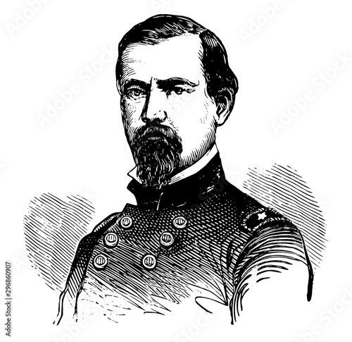 Irvin McDowell vintage illustration