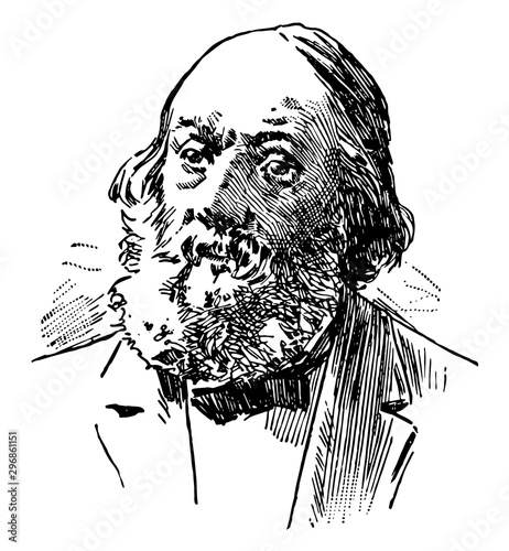 Edward Everett Hale vintage illustration